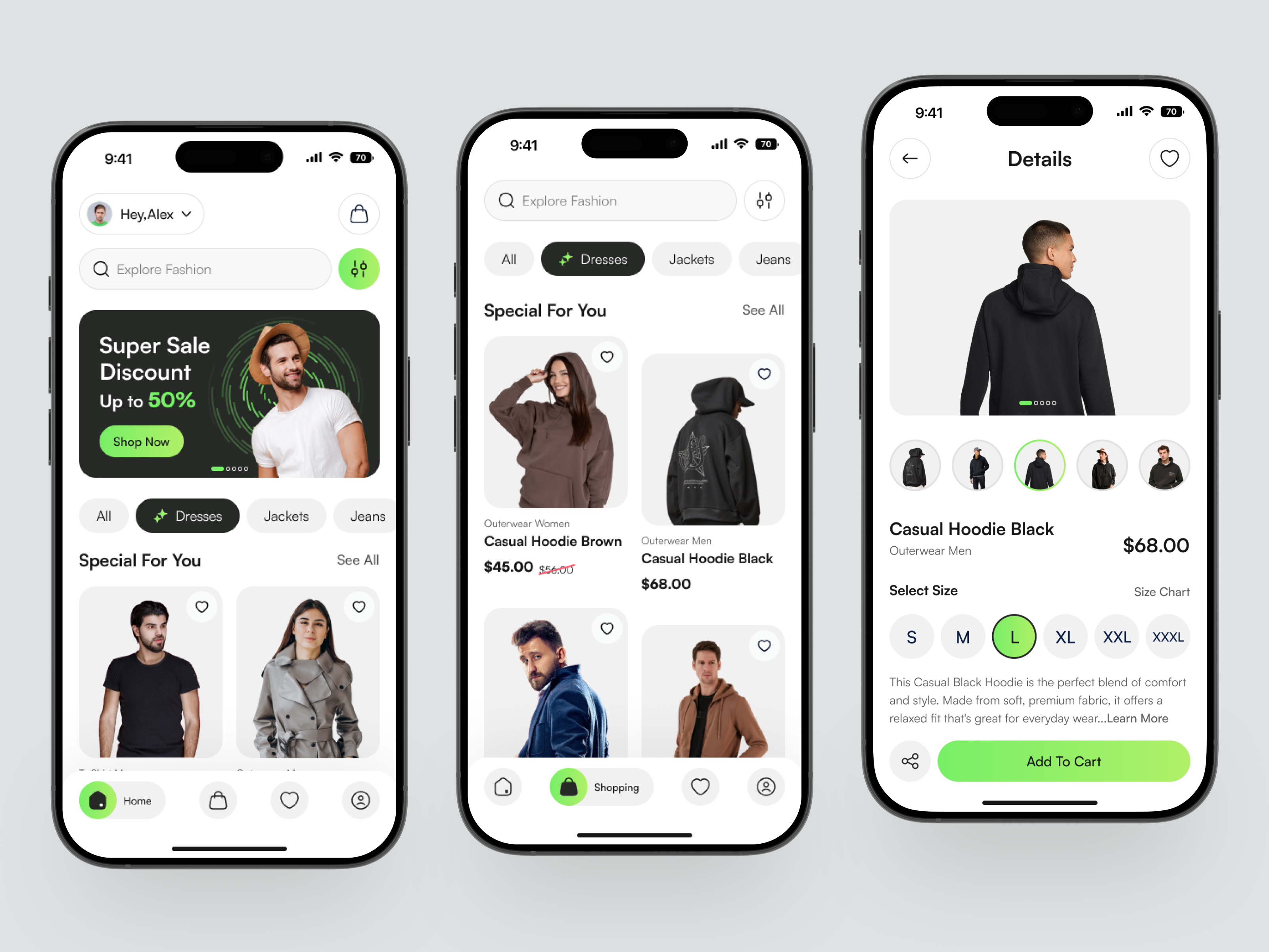 Example of Mobile App Design (Per Page)