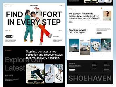 Shoes Ecommerce Website dailyui e commerce ecommerce website footwer website landingoage minimal modran online store populer shoes website product design productdesign shoes shoes ui shoes website sneakersdesign store stylish shoes website uiux web web design
