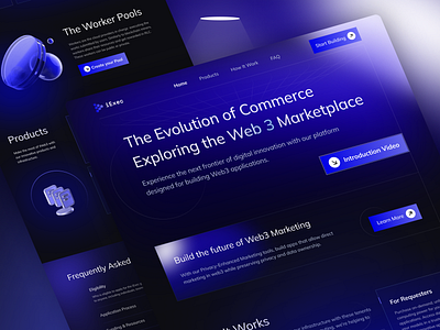 Exploring the Web3 Marketplace ai ai agent ai landing page ai website blockchain crypto website web3 web3 landing page web3 marketplace
