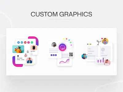 Saas illustration and graphic design bento cards custom illustrations graphic design illustration saas saas features ui website website graphics website images