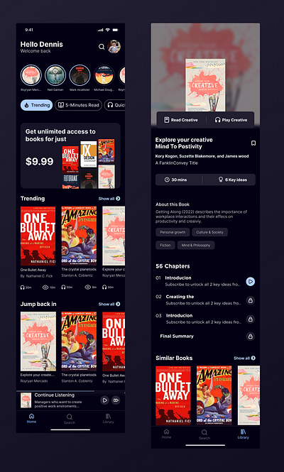 Book Reader book book reader design figma graphic design moblie app ui uiux