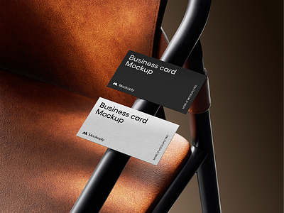 Business Card 3d brand branding business card mockup mockuply mockups