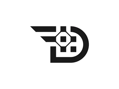 Letter D Network branding brandmark connection d data design fast icon integration letter letter d lettermark link logo logo design logo designer network speed symbol technology