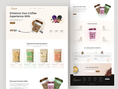Shopify Coffee Website coffee coffee landing page coffee website design development e commerce coffee ecommerce web ecommerce website landing page shopify shopify design shopify development shopify eoffee shopify landing page shopify website web app web design website woocommerce wordpress
