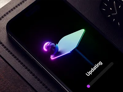 Seekprotocol Mobile App upating 3D Animation icons 3d animation 3d art ai agents app app animation app design e commerce hero hero section icons loader mobile mobile app mobile app design motion graphics