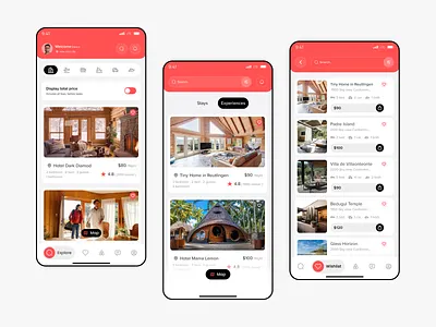 Airbnb Booking & Travel App UI Design ai app design ai trvel airbnbapp app app ui appdesign booking app ios app mobile mobile app design modern ui tour app travel app ui travelappui uiuxdesign ux uxinspiration