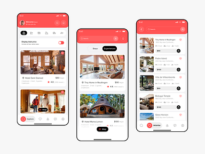 Airbnb Booking & Travel App UI Design ai app design ai trvel airbnbapp app app ui appdesign booking app ios app mobile mobile app design modern ui tour app travel app ui travelappui uiuxdesign ux uxinspiration