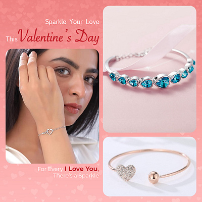 Valentine’s day Ad posters branding design graphic design illustration photo editing photoshop