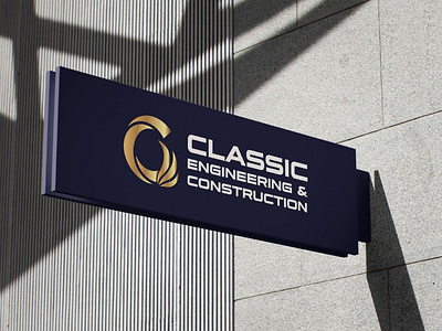 Classic Engineering — Brand Identity minimal logo
