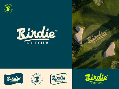 Birdie - Golf Club alex seciu birdie birdie logo branding golf golf logo golf logo design letter mark logo design logo designer word mark