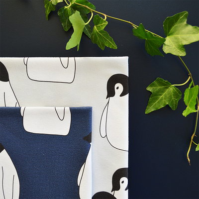 Penguins Dark Blue & Grey