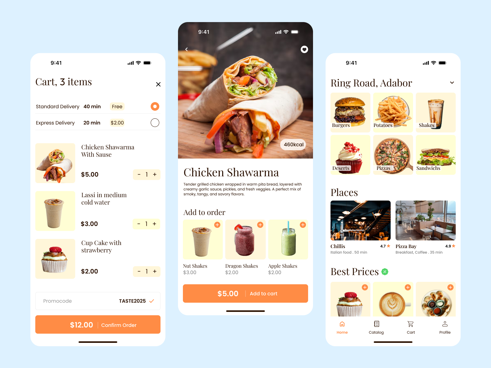 Food Delivery App UI app app ui brand branding food app ui mobile app ui trending ui ui design uiux user interface ux uxui