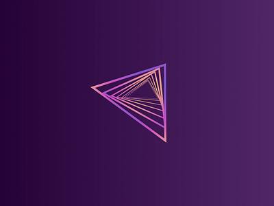 Triangle Icon 3d 3d logo 3d shape 3d symbol branding design designer graphic design icon icon 3d logo logo design purple purple icon shapes triangle triangle 3d triangle rotation triangle symbol ui