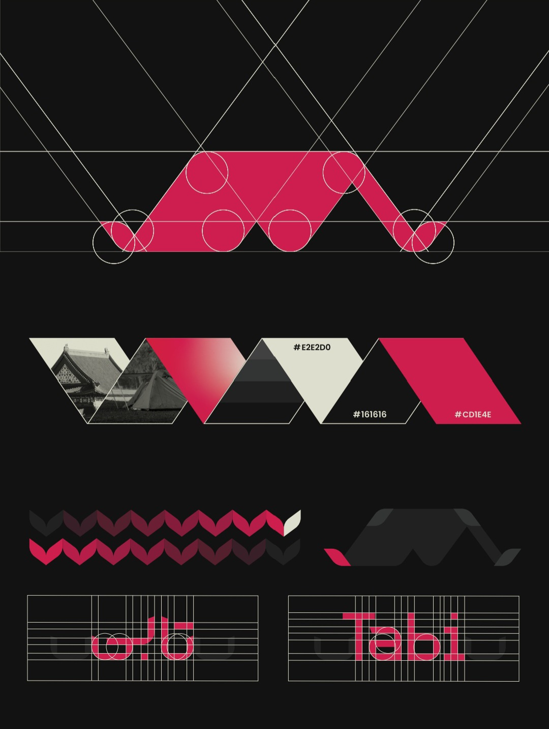Tabi visual identity branding logo visual identity