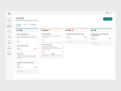 Task Management - Kanban View design figma minimal ui uidesign ux