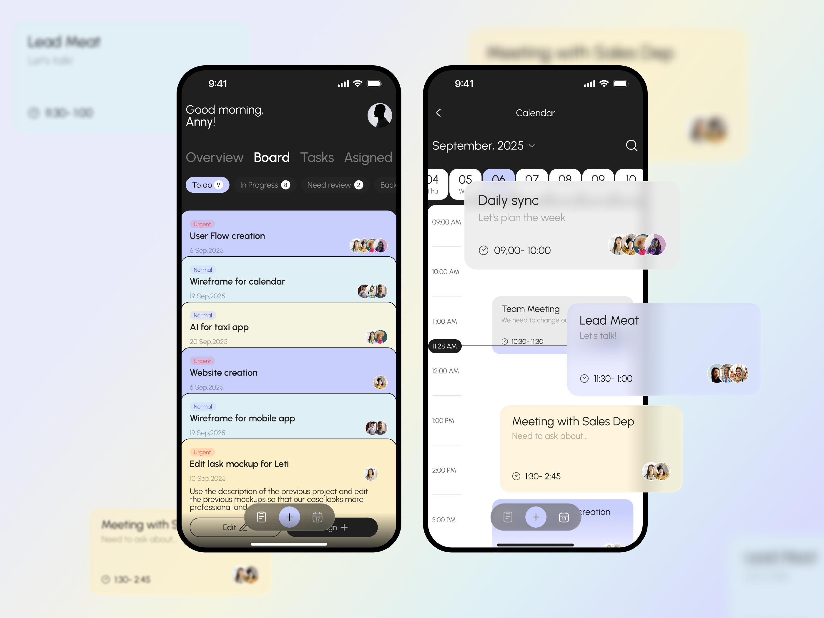 Example of App Design for SaaS