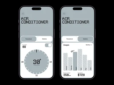 Smpix — UI/UX Design For Smart Home Real Estate Mobile App air conditioner controller app interface clean app design clean ux design controller futuristic app design home automation ui home control app home energy app home setup app mobile app mobile ux design product design real estate app real estate tech real estate ui smart home app smart living app uiux design waxyweb