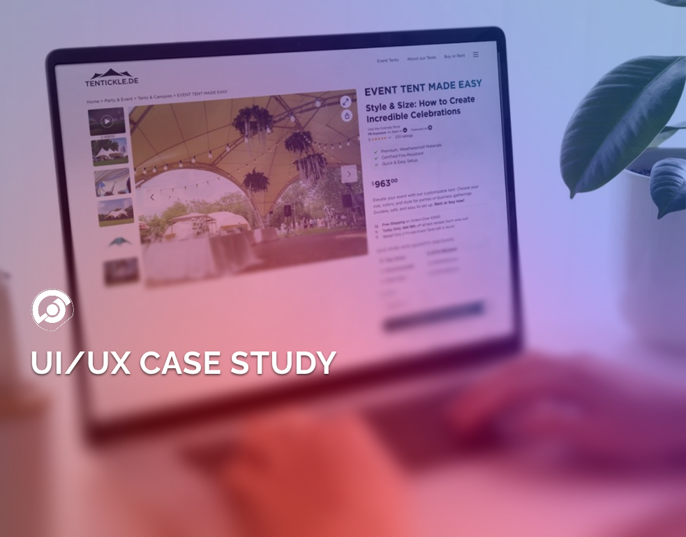 E-commerce UI: Event Tent Product Page Redesign & Optimization checkout flow ux conversion optimization customer experience design e commerce design e commerce ux event tent e commerce figma ui design information architecture interaction design product page redesign prototyping ux responsive web design ui components ui design ui patterns uiux case study usability testing user flow optimization ux design web design