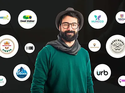 My 2025 most popular dribbble logo design projects branding graphic design logo