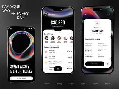 Fintech App UI bank app banking app bill pay app finance finance app finance business financial app fintech fintech app fintech mobile app mobile app mobile banking money app money transfer money transfer app online banking payment tranaction uiux wallet app