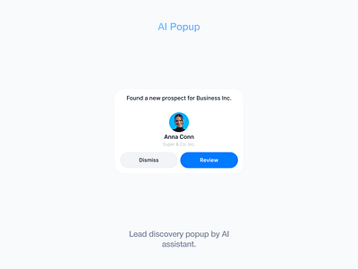 Kit Highlight: AI Popup aidesign aifigma aiui aiux figmadesign headstartui premiumui product design uidesign uxdesign