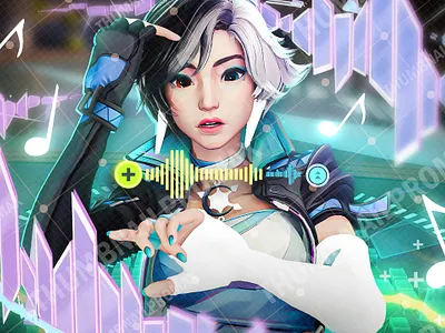 Luna Snow Marvel Rivals Thumbnail blender branding gaming gaming thumbnail graphic design luna snow manipulation marvel rivals photo editing photoshop streaming thumbnail twitch ui youtube youtube thumbnail