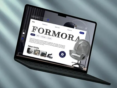 FORMORA - Furniture Website designwebsite furniturewebsite ui uiux webdesign