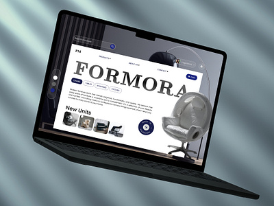 FORMORA - Furniture Website designwebsite furniturewebsite ui uiux webdesign