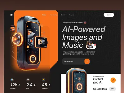 Home AI web ui design ai ai ui design clean ui home automation home ui minimal ui modern web product design smart home ui ui designer ux web web app web design web ui website website design