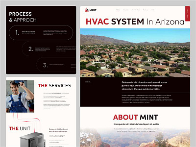 ❄️ HVAC System – Smart Climate Solutions in Arizona appdesign branding creativedesign darkmode dashboarddesign design designtrends figma illustration minimaldesign mobiledesign moderndesign modernui productdesign prototype ui uidesign ux uxdesign webdesign