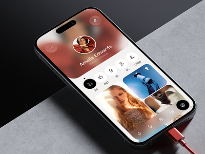 📸 Mobile design for the photo community app | Hyperactive app app design colors concept creative design e commerce feed hyperactive ios app ios design mobile mobile design photo photo community product design saas ui ux visability