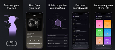 Mindcast: Wellbeing Coach (App Store Screenshots) app store screenshots