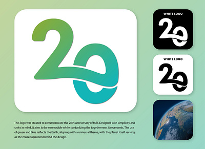 20th Anniversary Logo Design creativeportfolio