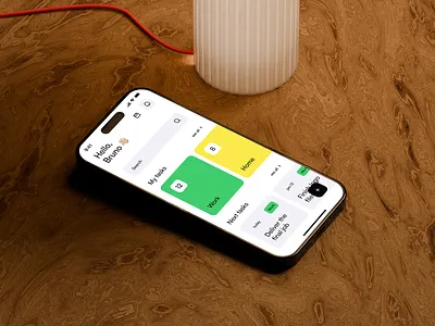 App Design: Task appdesign mobileappdesign productivityapp taskapp uidesign uiux uxdesign workflow
