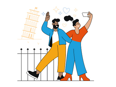 Travel character design design illustration product ui vector webdesign