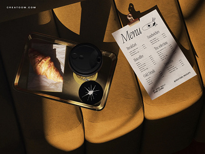 😍 Coffee Cup Coasters Mockups And Menu Mockup On Sofa adobe photoshop cafe mockup coasters mockup free free mockup freebies graphic design mockup packaging mockup paper cup mockup paper mockup psd