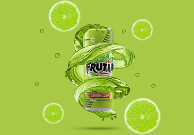 Green Lemon Soda Packaging Design can design kawsar ahmed
