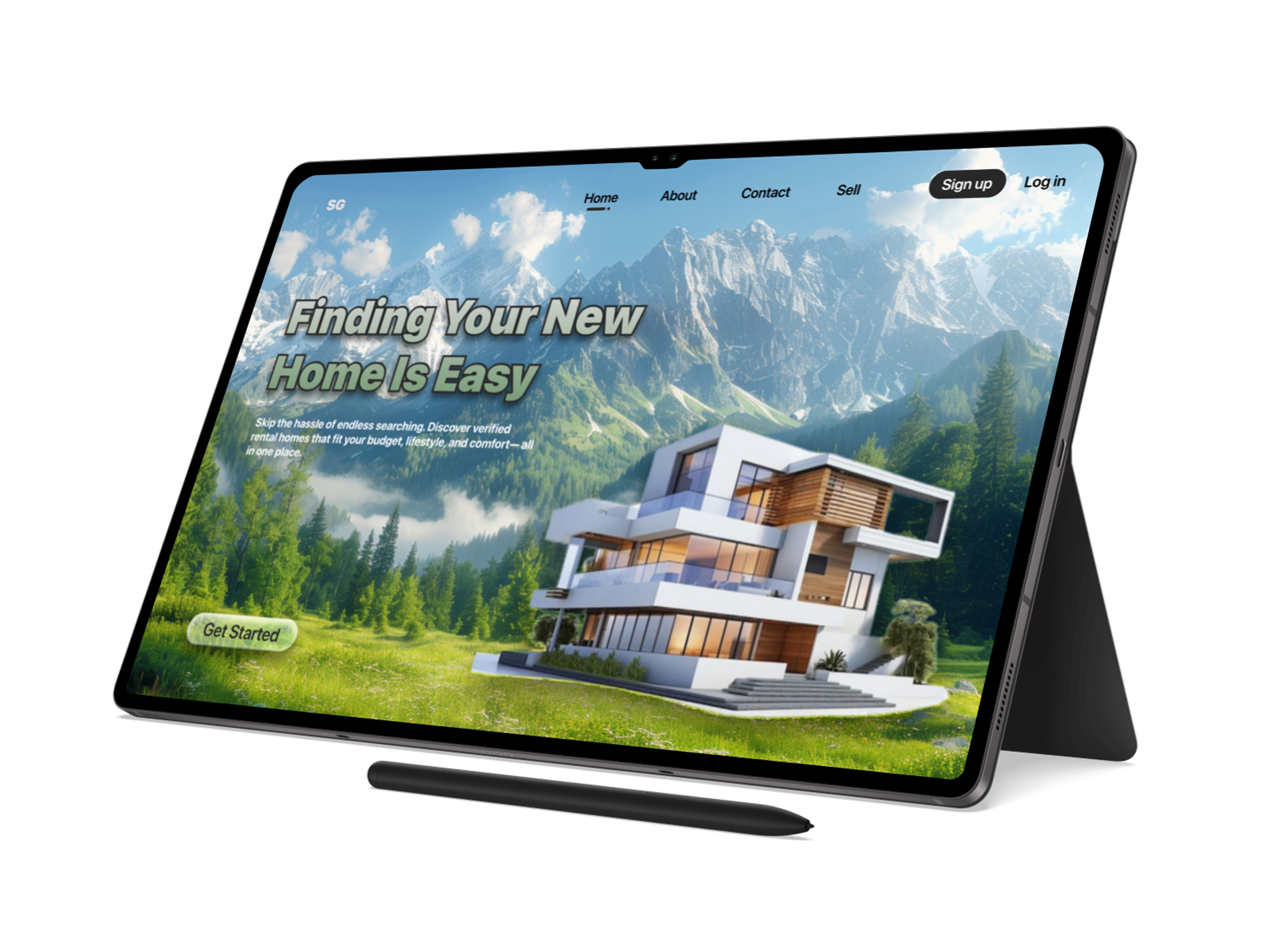 House Renting and Buying Website branding business website design figma graphic design logo mobile app design mobile ui ui ux visual design website website design