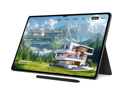 House Renting and Buying Website branding business website design figma graphic design logo mobile app design mobile ui ui ux visual design website website design