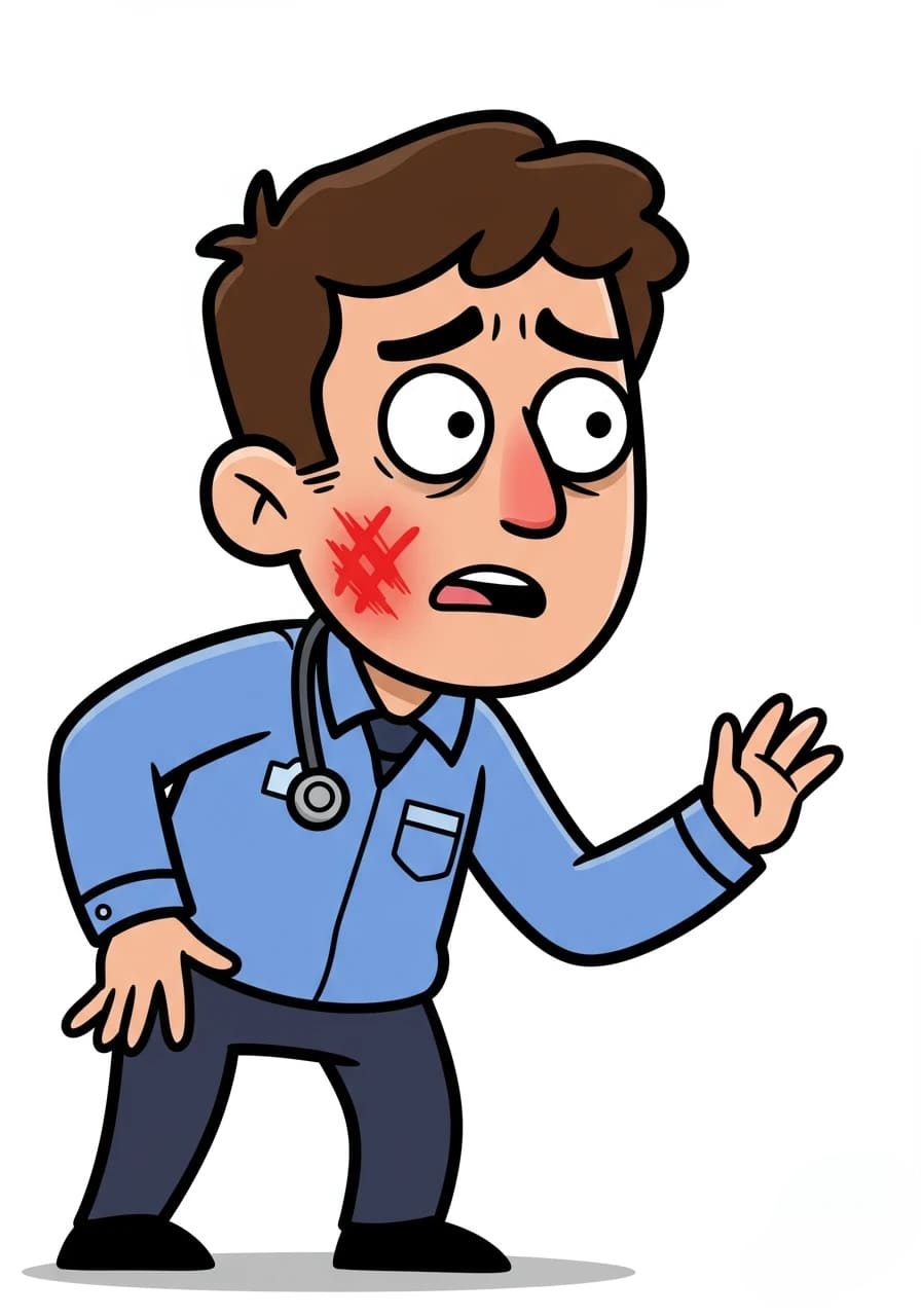 A Cartoon Network style social worker character 3d animation app branding card design font graphic design icon idea illustration logo motion graphics pattern plant sign typography ui ux vector