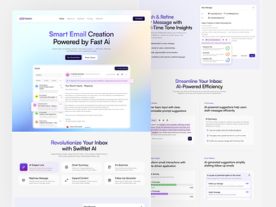 AI Email Writing Tool ai assistance ai assistance for email ai email writing tool crm email email ai email writing email writing tool landing page saas saas landing page saas website web web design website website redesign