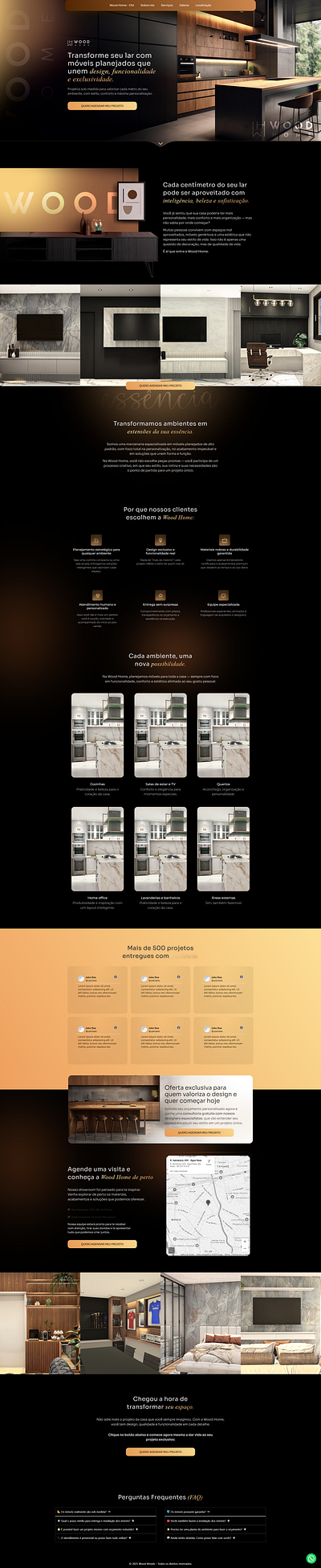 Landing page - furniture furniture landing page moveis pagina de vendas website