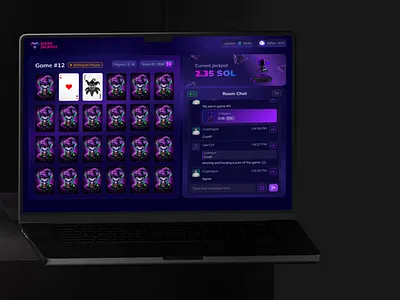 Web3 Card Game card crypto digisol game ui ux