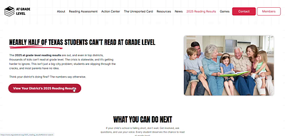 Web Design: At Grade Level Webpage Re-Design design graphic design re design web design web page website