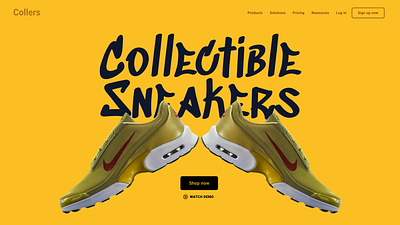 Collers HOME design diseño graphic design home web zapatillas