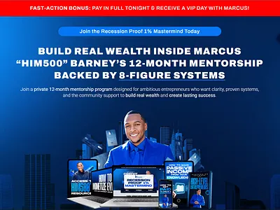 Full Credit repair website credit repair funnel ui website