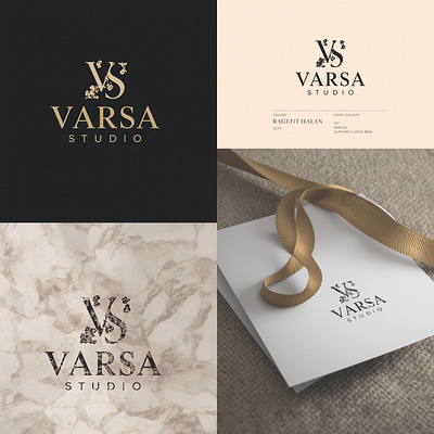 Logo VARSA STUDIO branding graphic design logo