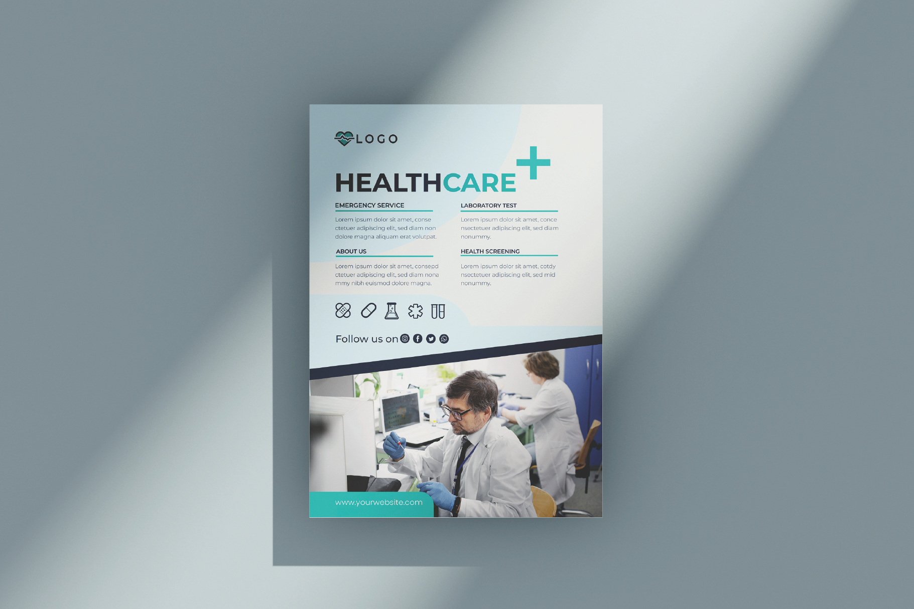 Madical health care flyer design clinic doctor flyer flyer flyer design graphic design health health care health flyer hospital hospital flyer madical medical clinic medical flyer medical health medical service flyer print print design service