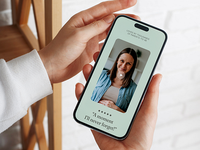 Homepage and product page redesign for Early Reveal homepage phone testimonial ui ux uxui uxuidesign video