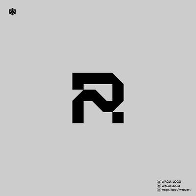 Modern Letter Mark R ai logo brand identity branding company logo custom logo design futuristic logo geometric geometric logo graphic design letter letter mark logo mark modern logo r monogram r r logo real estate logo